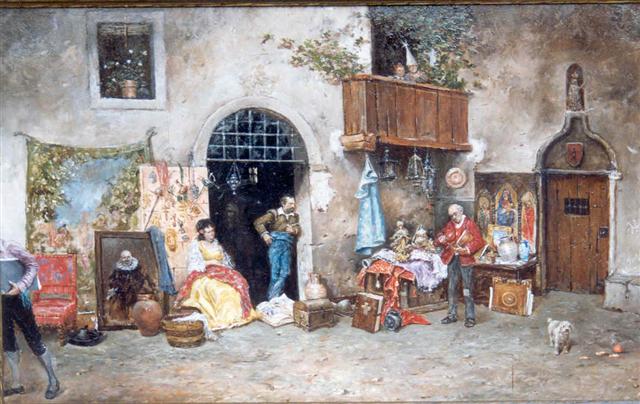 Anticuario, obra de Ignacio Trelis